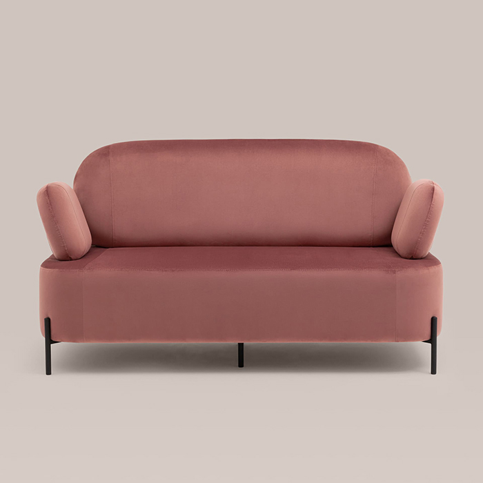 Диван Кэнди велюр пыльно-розовый Stool Group vd-dv-candy-b15