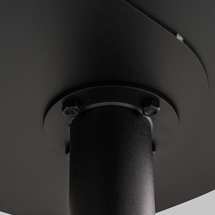Журнальный столик Eanna L металл чёрный Stool Group MT-190L DB-001