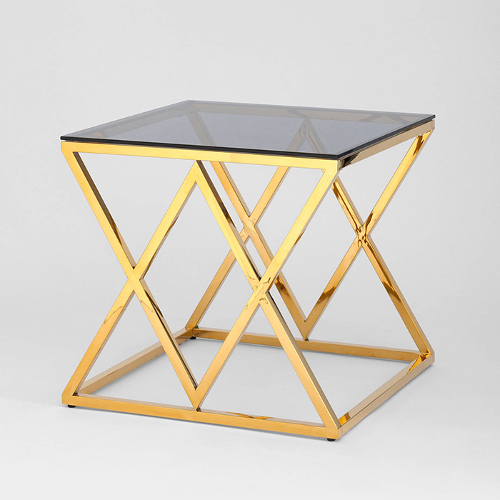Журнальный стол D55 Инсигния стекло Stool Group EET-026-TG-SK