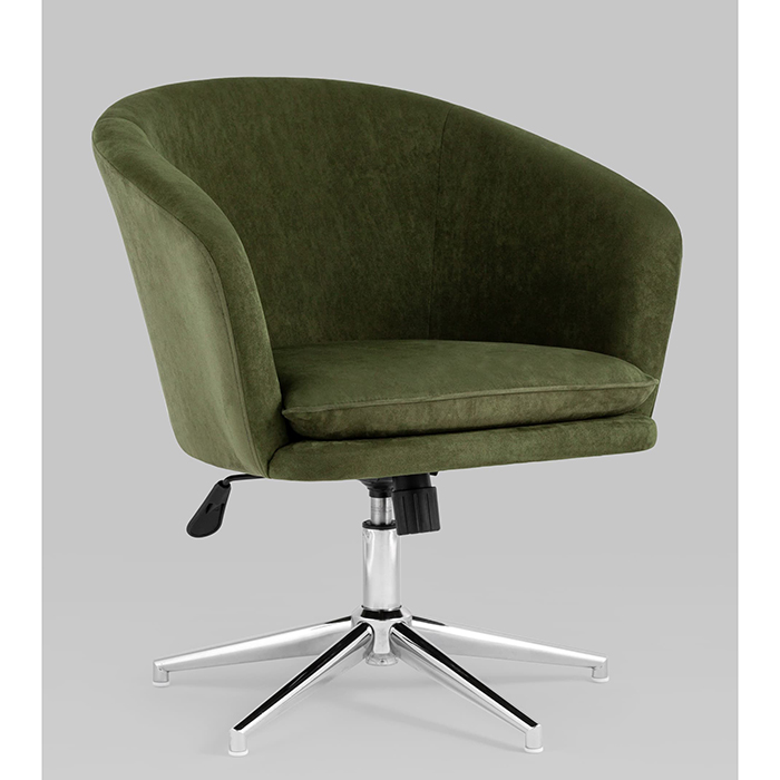 Кресло регулируемое Харис замша хаки Stool Group HARRIS HY-53