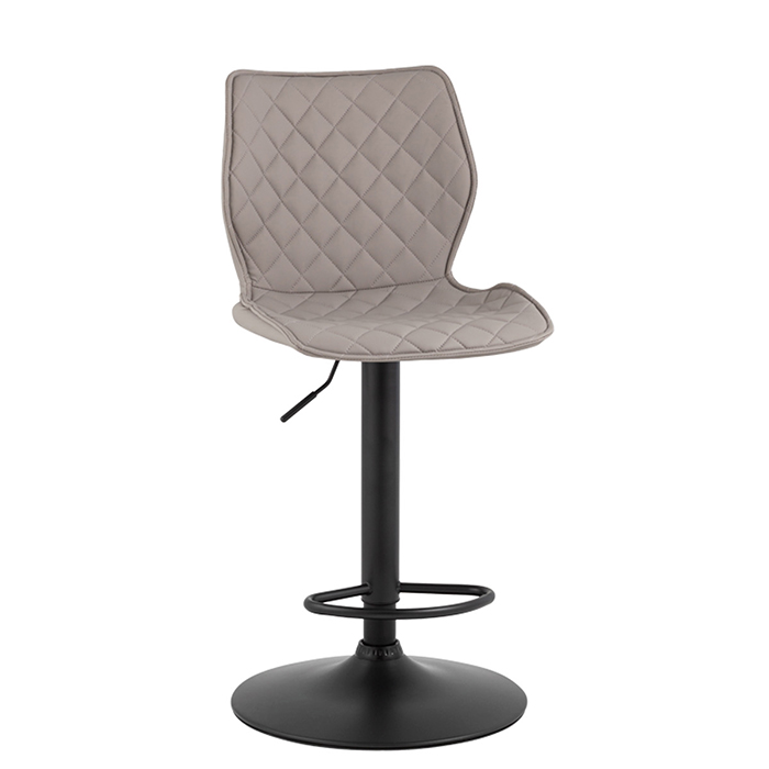 Комплект барных стульев Dome экокожа серый (2 шт) Stool Group CQ-5426B-P - 232-25 X2