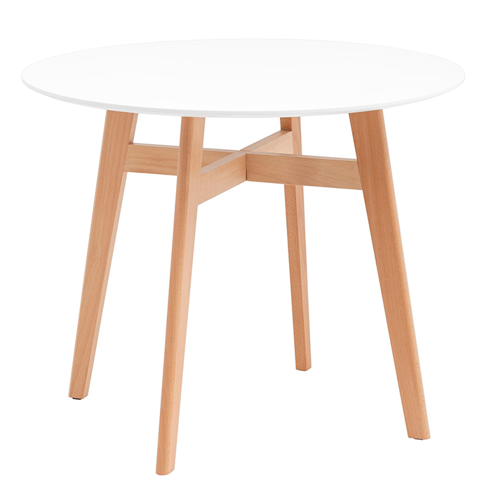 Стол круглый Target Circle D90 белый Stool Group Z-220 black