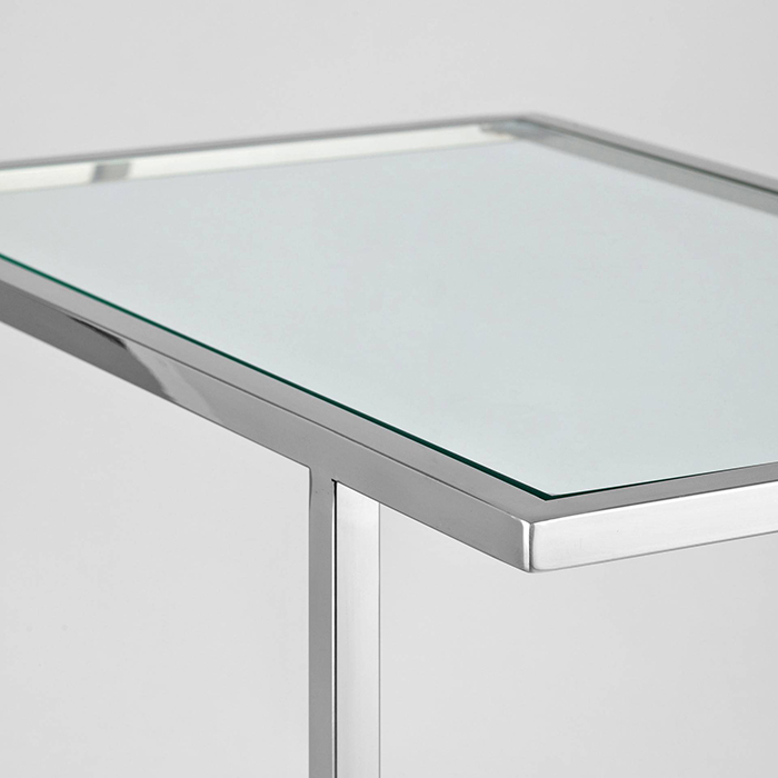 Журнальный столик 50х32 Бостон стекло Stool Group EET-061-C