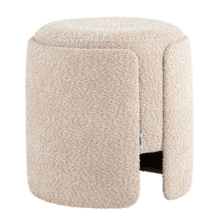 Пуф Taks букле капучино Stool Group LV-108-S112