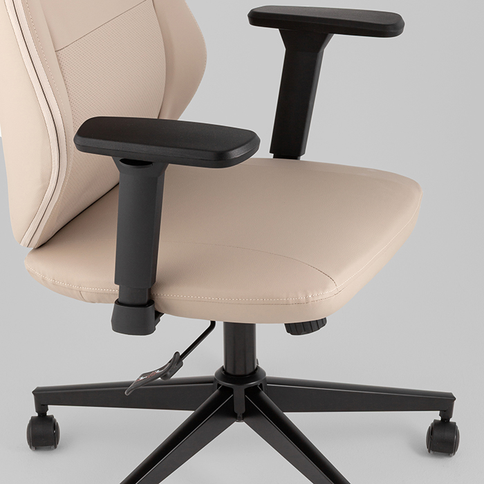 Кресло офисное TopChairs Trophey бежевый Stool Group DD-001 beige