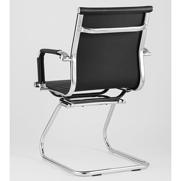 Стул офисный TopChairs Visit чёрный Stool Group D-101L black