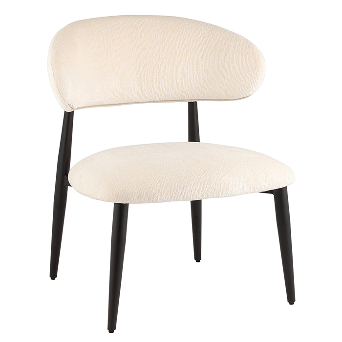 Кресло лаунж Ayla молочный Stool Group DX-2718 FINE-103