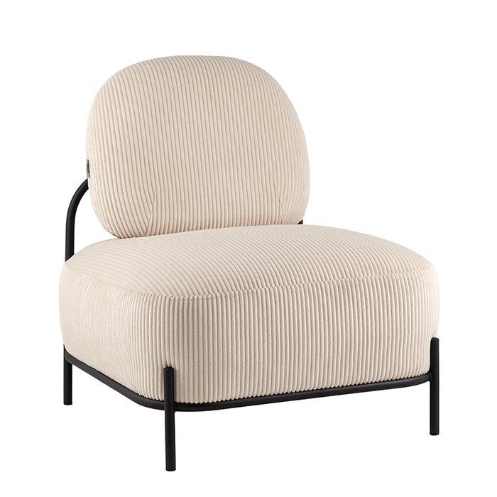 Кресло Стоун велюр рельефный молочный Stool Group vd-stone-cl-bone