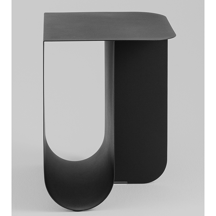 Журнальный столик Laure металл чёрный Stool Group MT-136S DB-001