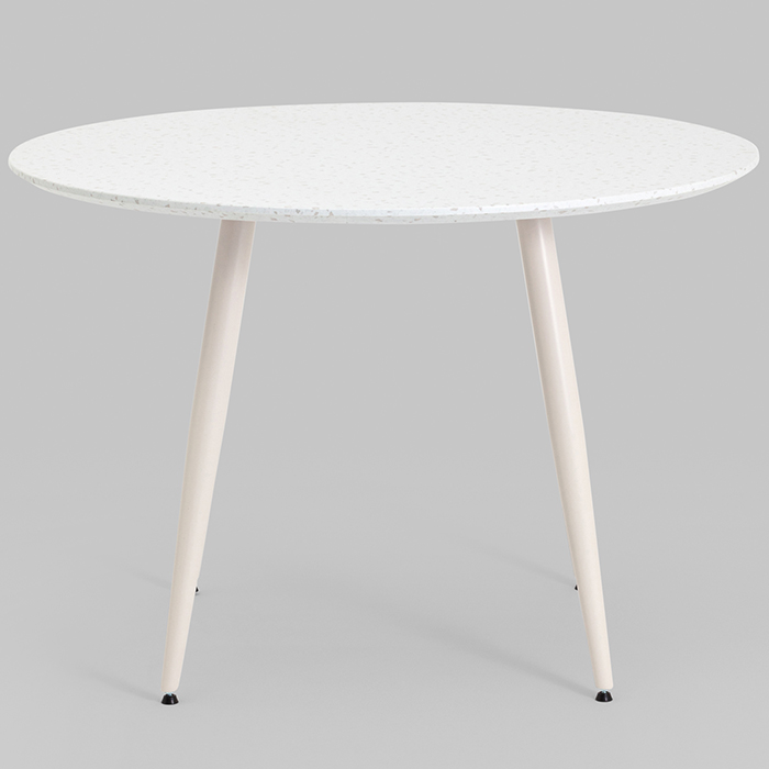 Стол круглый Nymphaea D110 терраццо Stool Group F-1715 TER 3860-1
