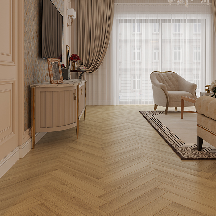 Ламинат Дуб Борео Herringbone Elegant Strong Norland LF304-32