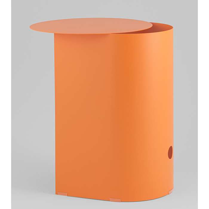 Журнальный столик Floire металл оранжевый Stool Group MT-143 DB-009