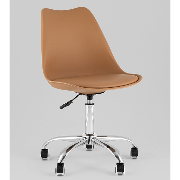 Стул Blok SN пластиковый коричневый Stool Group BML-053-D3 Lightbrown