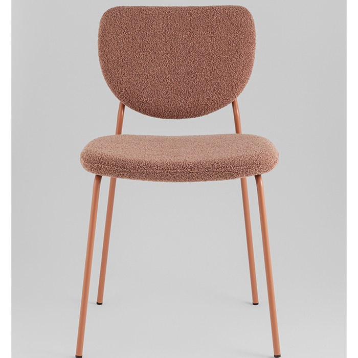 Стул Gigi коричневый букле Stool Group DRC-9155-B URL426-5 Dark Red-1