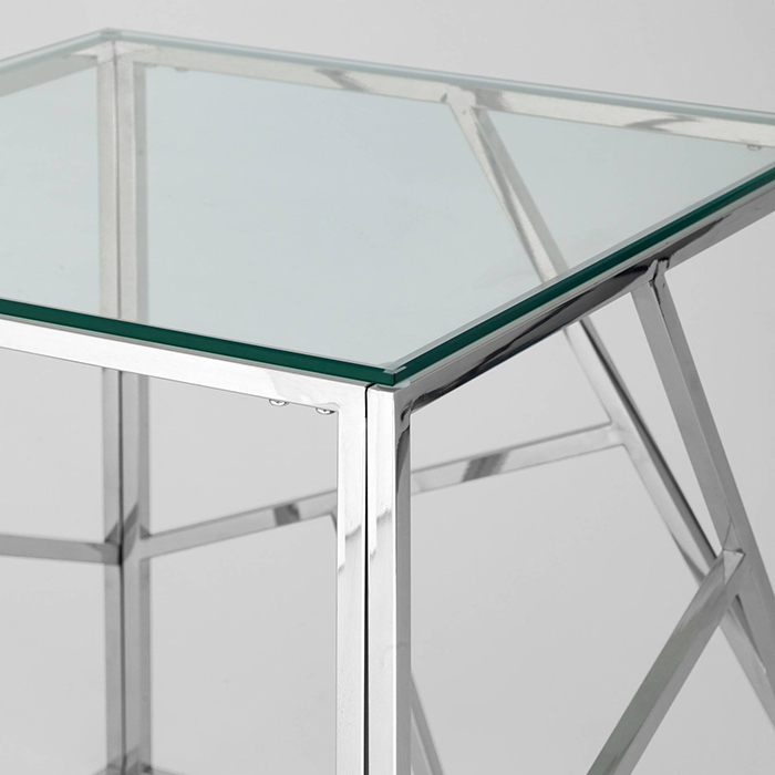 Журнальный столик D55 Арт Деко стекло Stool Group EET-015