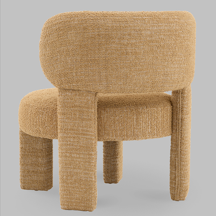 Кресло лаунж Fani горчичный Stool Group FDC0175184 Ani Pink 107-4