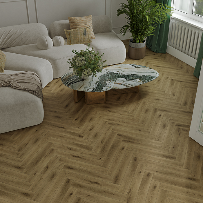 Ламинат Дуб Элла Herringbone Elegant Norland LF303-41