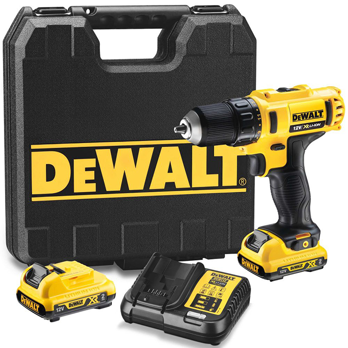 Дрель-шуруповерт аккумуляторная DeWalt DCD710D2-QW