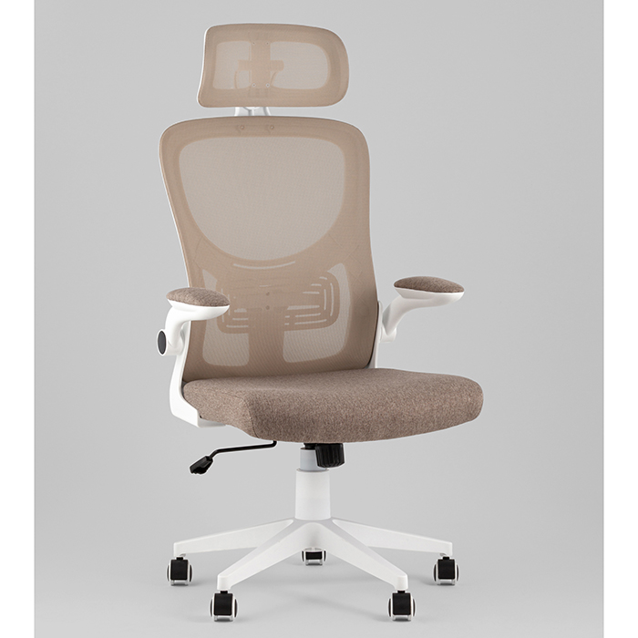 Кресло офисное TopChairs Airone бежевый Stool Group D-516-1 beige