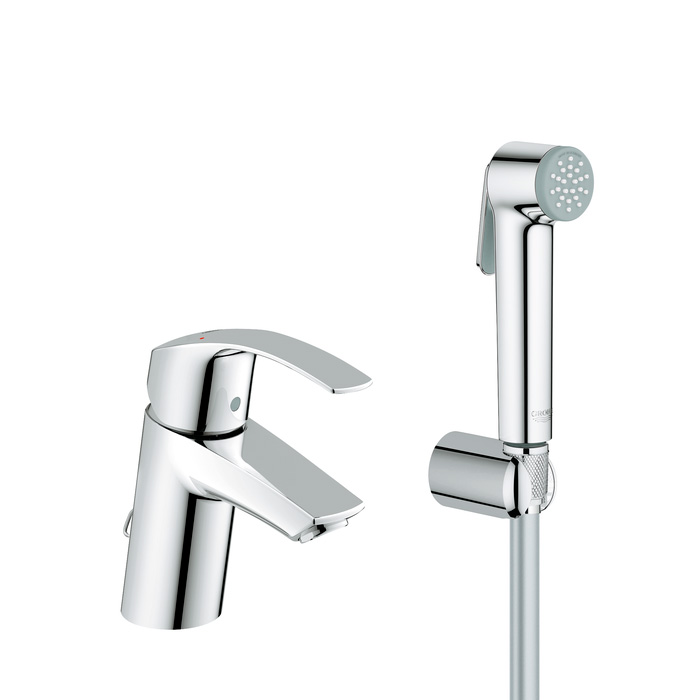 Смеситель для раковины с гигиеническим душем Eurosmart Grohe 23124002