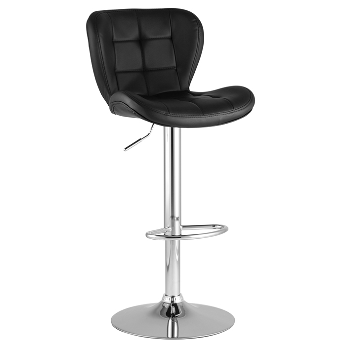 Комплект барных стульев Порше чёрный (2 шт) Stool Group PORSCHE-NP BLACK X2