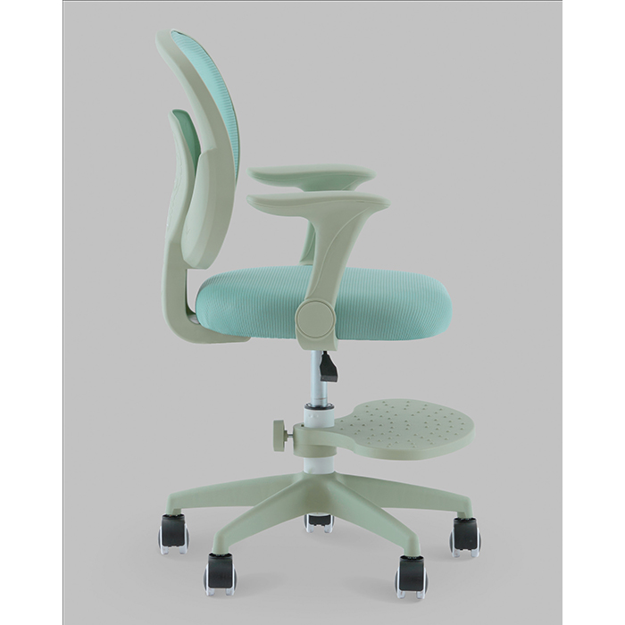 Кресло компьютерное TopChairs Mila голубой Stool Group OUE-2541 blue