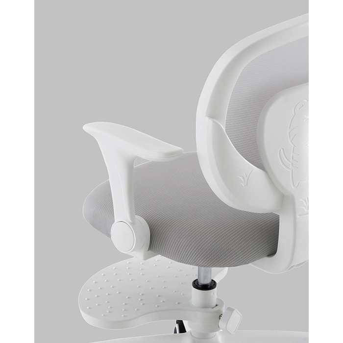 Кресло компьютерное TopChairs Mila серый Stool Group OUE-2541 grey