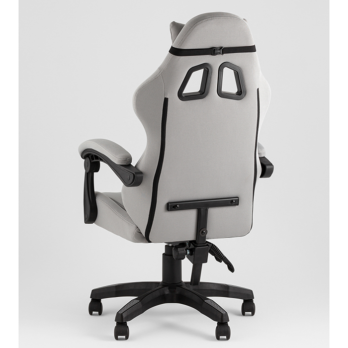 Кресло игровое TopChairs Druid серый Stool Group GF-8062-N TT704