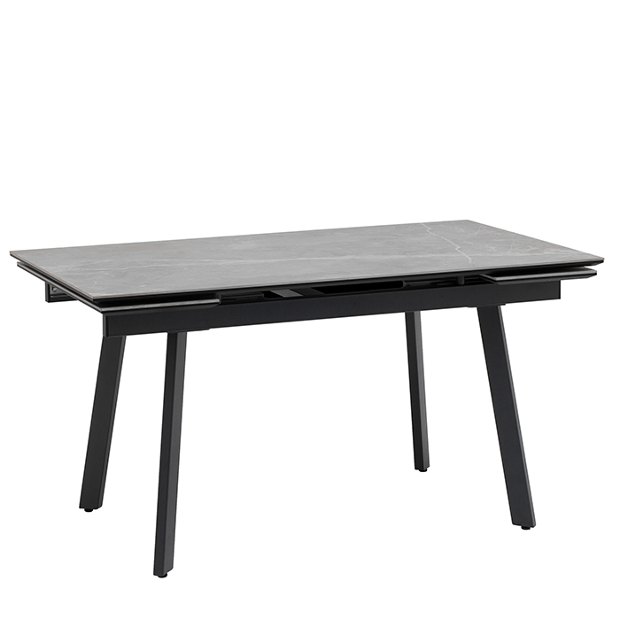 Стол Тайл 140-200х85 см керамика Larka Grey подстолье антрацит Stool Group AV 2126-1400/800-170110-7016T