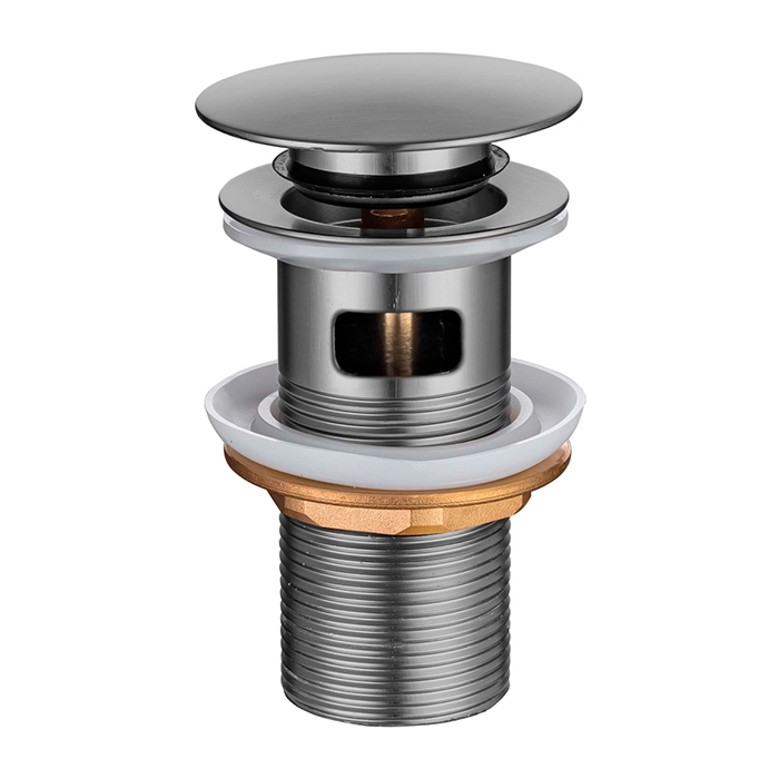 Донный клапан нажимной с переливом Aquatek AQ6001BGM