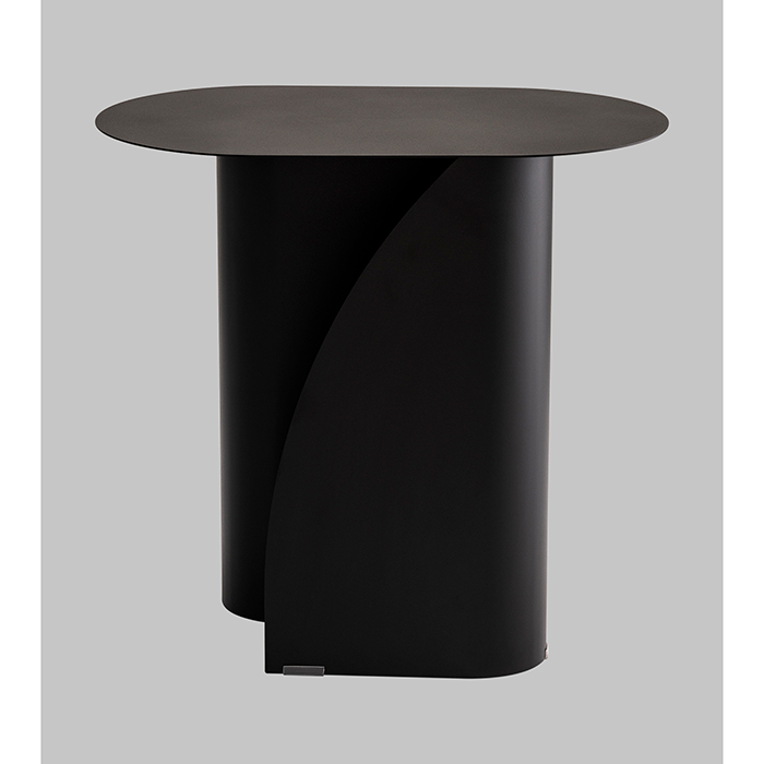 Журнальный столик Yvaine металл чёрный Stool Group MT-104-1 DB-001