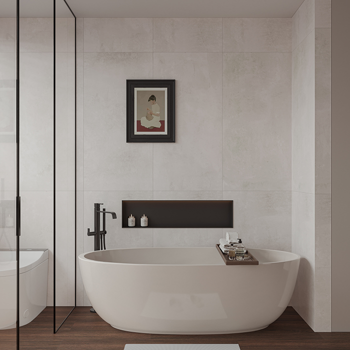 Керамогранит Soft Silver Concrete Matt  Buono Ceramica SOHS4704M