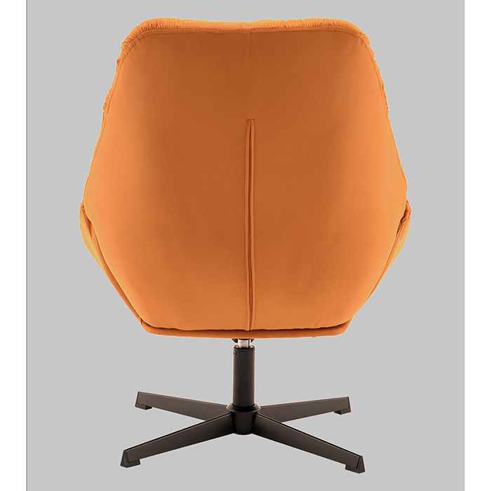 Кресло Оррелл терракотовый Stool Group QH-8347KT HLR-43 orange