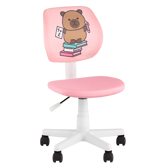 Кресло компьютерное детское Лоло Study розовый Stool Group 5256D-W pink XSD-8 Study