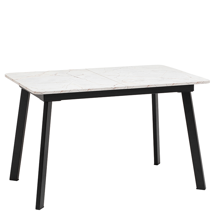 Стол Batu New 120-160 D80 Азул оникс подстолье черное Stool Group AV 1209/1-1200/800-C509-9005