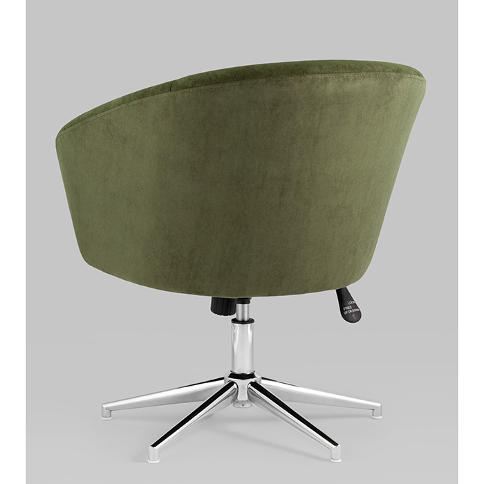 Кресло регулируемое Харис замша хаки Stool Group HARRIS HY-53