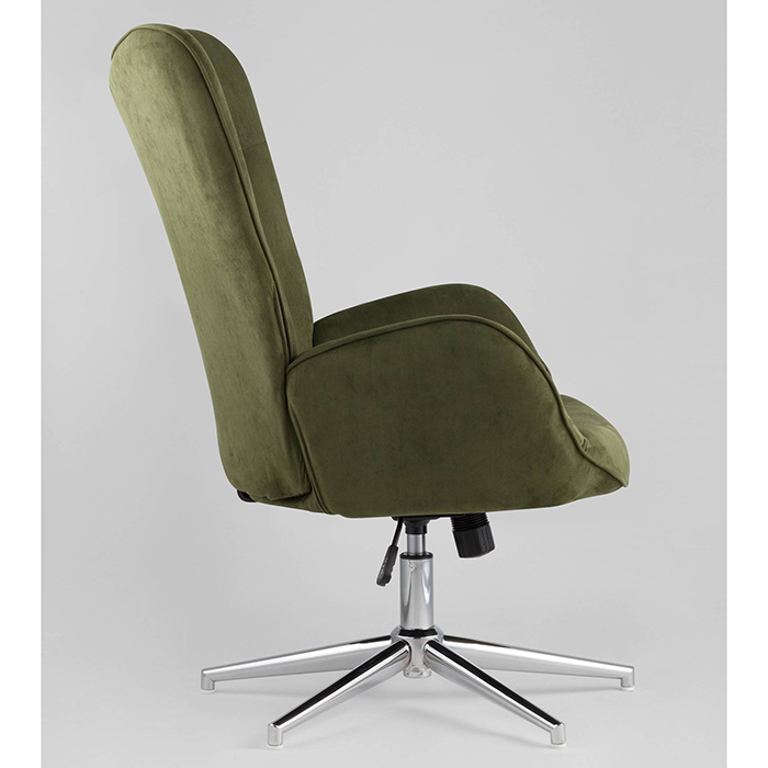Кресло регулируемое Филадельфия замша хаки Stool Group FUCHS HY-53