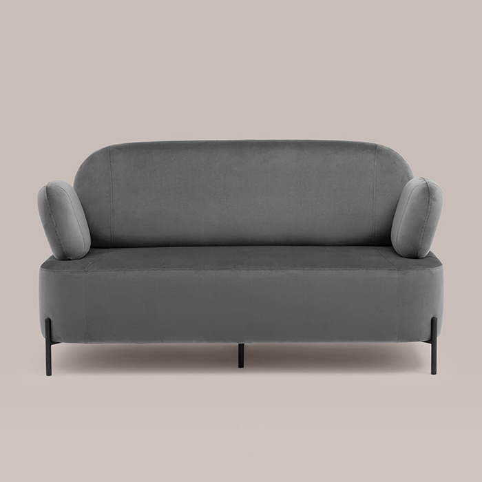 Диван Кэнди велюр серый Stool Group vd-dv-candy-b27