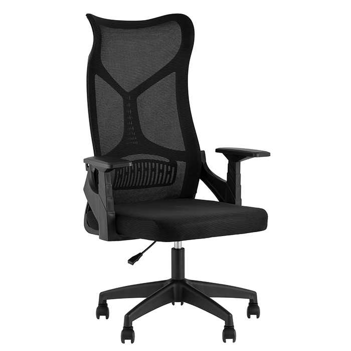 Кресло офисное TopChairs Optimo чёрный Stool Group OUE-2561 black