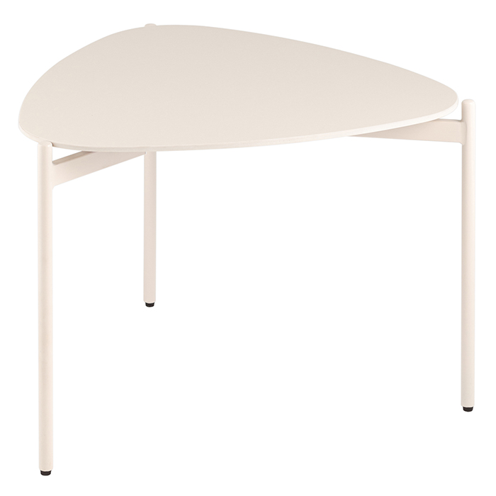 Журнальный столик Erida керамика кремовый Stool Group B-3057-1 white