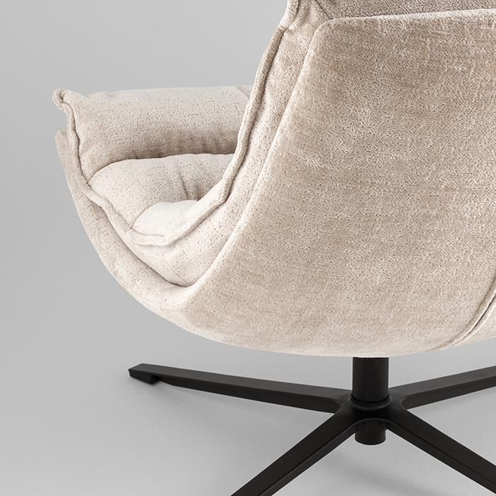 Кресло-лаунж Lazy бежевый Stool Group DM7658 BMG845-902 BEGIE