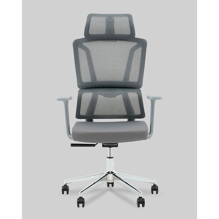 Кресло офисное TopChairs Forward серый Stool Group WH-1288G grey