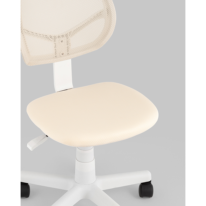 Кресло компьютерное детское Лоло бежевый Stool Group 5256W mesh beige