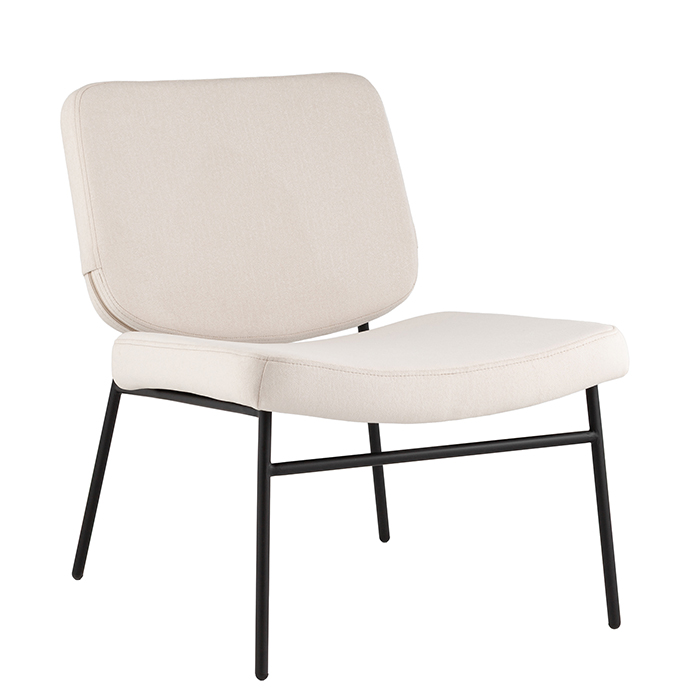 Кресло Эбигейл велюр молочный Stool Group LV-120-E10-01