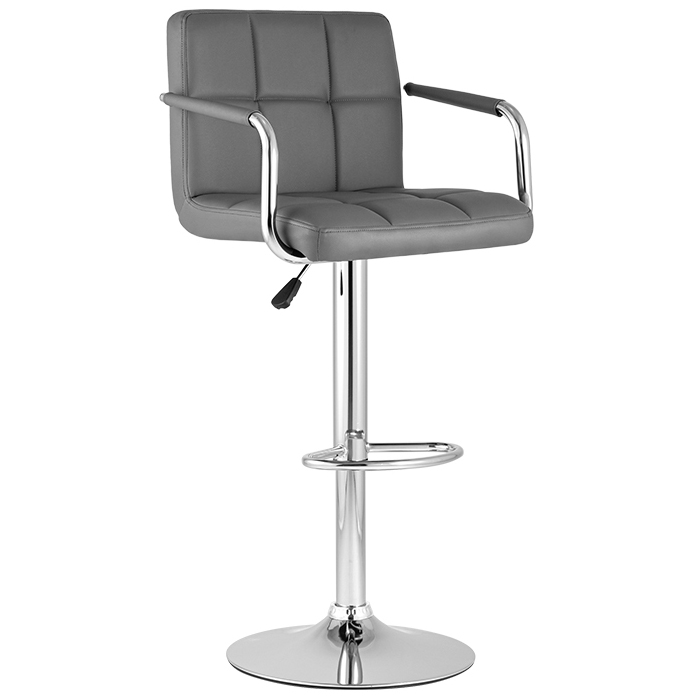 Комплект барных стульев Малави серый (2 шт) Stool Group BC-V003-NP grey X2