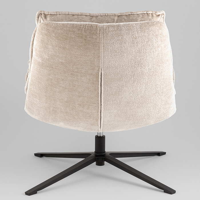 Кресло-лаунж Lazy бежевый Stool Group DM7658 BMG845-902 BEGIE