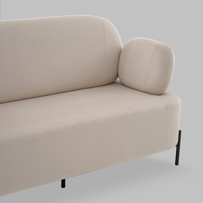 Диван Кэнди велюр бежевый Stool Group vd-dv-candy-b02