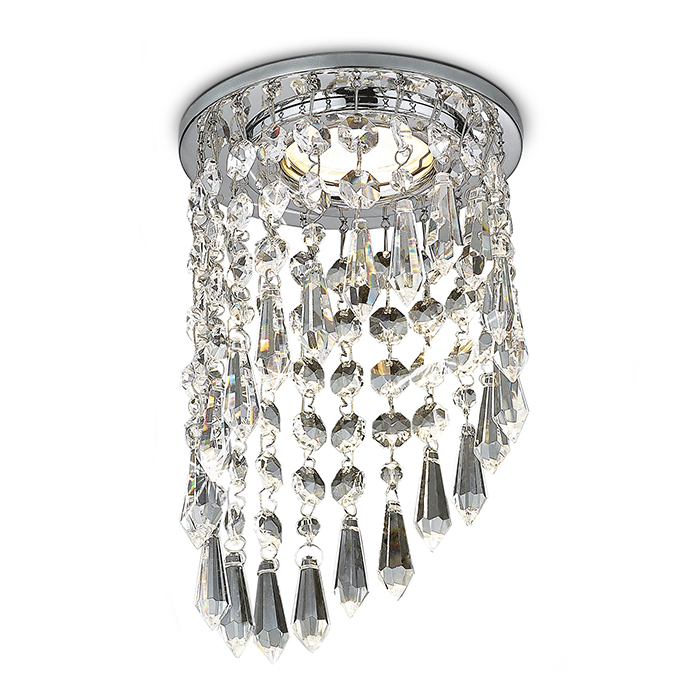 Светильник встраиваемый точечный Ambrella Light K2247 CL/G