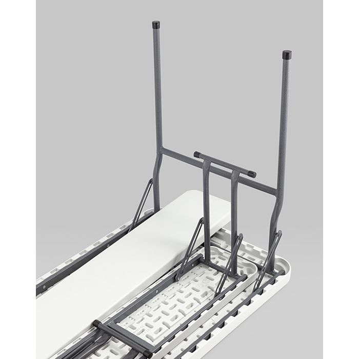 Комплект стола и двух скамеек белый Stool Group YX-B113 white
