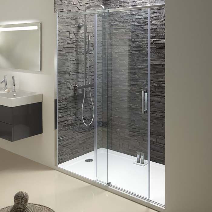 Душевая дверь в нишу раздвижная 120x195 Contra Jacob Delafon E22C120-GA